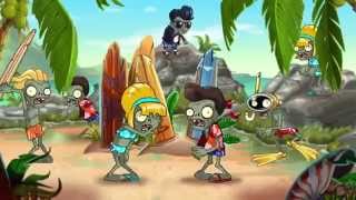 Plants vs Zombies 2 Big Wave Beach Parte 1 [upl. by Belicia]