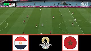 EGYPT U23 VS MOROCCO U23  OLYMPICS 2024  THIRD PLACE  FOOTBALL LIFE 2024 [upl. by Imarej]