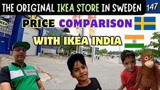 The original IKEA of Sweden  Price comparison with IKEA India  Ravi Travel Vlogs [upl. by Duston]