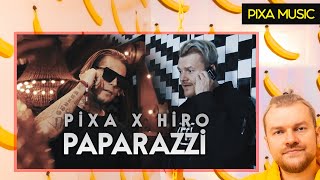 PIXA X HIRO  PAPARAZZI OFFICIAL MUSIC VIDEO [upl. by Danit]