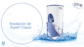 Instalación de Pureit® Classic [upl. by Atsocal]