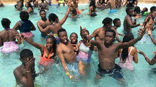 Summertime Pool Party🥳Girls pool party [upl. by Nimzzaj]