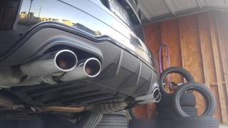 Mercedes Benz C63 AMG 63 cold start stock exhaust [upl. by Xanthe]