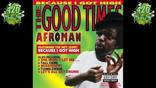 Because I Got High  Afroman [upl. by Atteinotna]