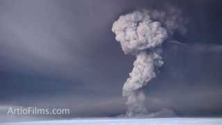 Grímsvötn Volcanic Eruption Iceland  Grimsvotn Vatnajökull  Artio Films [upl. by Peednama]