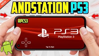 🔥 PS3 EMULATION ON ANDROID  ANDSTATION PS3 EMULATOR NEW UPDATES [upl. by Nauqe]