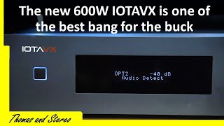 Affordable high performance IOTAVX SA40 amp PA40 amplifier review [upl. by Znieh]