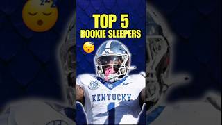 5 Sleepers YOU NEED to KNOW for 2024 DYNASTY Fantasy Football Rookie Drafts 🔥 [upl. by Ocirnor]