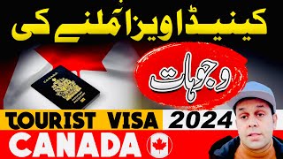 Canada Tourist Visa in 2024  Canada Visitor Visa process  Canada visitor visa vs tourist visa [upl. by Adnov]