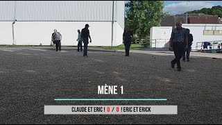 Concours interne du club  Partie N° 3  Doublette  Claude et Eric VS Eric et Erick  14092024 [upl. by Aissej]