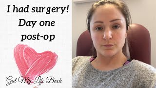 DAY ONE POST ILEOSTOMY SURGERY  WHAT TO EXPECT AFTER STOMA SURGERY [upl. by Darby141]