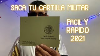 Como sacar la Cartilla Militar Facil Y Rapido 2021 [upl. by Princess]