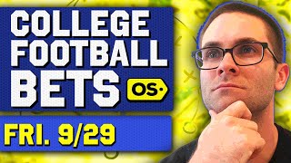 College Football Picks Week 5 Friday 929  CFB Bets amp Predictions [upl. by Alejna178]