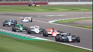 Silverstone Festival Day 2 F1 HIGHLIGHTS 26082023 silverstonefestival [upl. by Dnalrah]