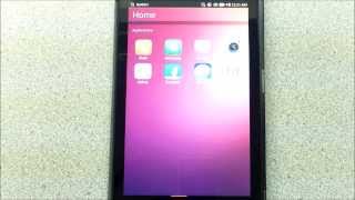 Nexus 7 2013 Flo Ubuntu Touch Install [upl. by Vlad]