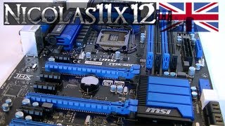 MSI Z77AGD65 Motherboard Review [upl. by Niliram]