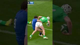 Antoine Duponts MEGA trysaving tackle guinnesssixnations dupont [upl. by Favrot]