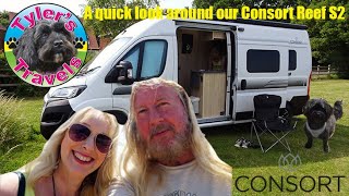 A quick look around our new van a Consort Reef S2  u shaped lounge while we were in Bridlington [upl. by Scot]