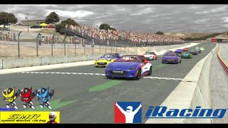 【iRacing】やったーーー 初優勝だぁ！！めっちゃうれしい 【第Ⅱ弾】 LagunaSeca 編 [upl. by Wilen69]