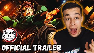 DEMON SLAYER Infinity Castle Arc TRAILER REACTION [upl. by Shafer]