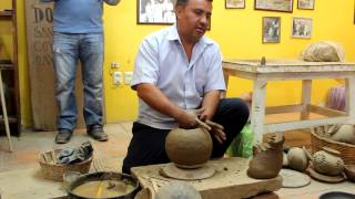 The Making of Black Pottery A Complete Demo [upl. by Eilatan]