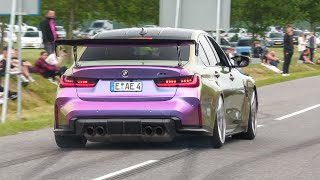 Cars Leaving a Car Meet [upl. by Sillek]