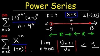 Power Series  Finding The Radius amp Interval of Convergence  Calculus 2 [upl. by Warms]