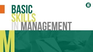 Basic Skills in Management [upl. by Anatak737]