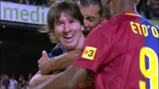 Highlights FC Barcelona 61 Atlético de Madrid 2008  2009  HD [upl. by Ynoffit]