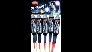 Pathfinder War Hawk Rockets Compilation  13G Rocket Firework  UK Landed Footage [upl. by Inalel540]