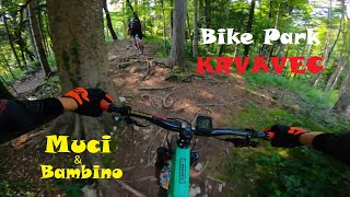 MTB Slovenia  Bike Park Krvavec  Muci amp Bambino Trail [upl. by Kala]