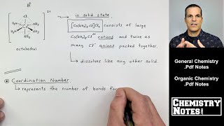 S18E3  Coordination Compounds Ligands and Complex Ions of Transition Metals [upl. by Nniuq]