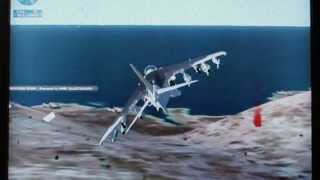 fsx mission Hms illustrious training 2with bumpy landings [upl. by Llirpa]