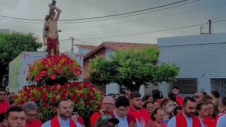 Procissão de encerramento da Festa de São Sebastião 2023 200123 [upl. by Ahsinet995]