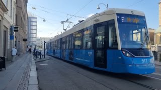 Spårvagnar i Göteborg lördagen den 1692023 [upl. by Atterys]