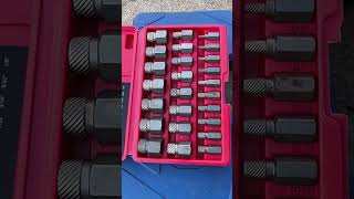 Hexagon socket screw extractor Good tools to share Screw extractor expert [upl. by Neltiak]