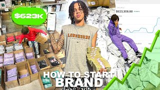 How to ACTUALLY start a clothing brand in 2024 7 FIGURES [upl. by Garnet]