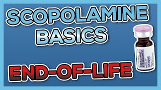 Scopolamine Nursing Drug Card Simplified  Pharmacology [upl. by Eilak]