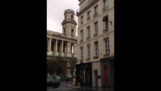 Bell of St Sulpice ringing in Paris [upl. by Notterb]