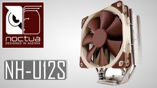 Noctua NHU12S Prozessor Kühler Unboxing German [upl. by Golub486]