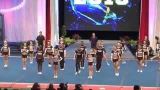 Cheer Worlds Finals  Brandon All Stars Senior Black  Center Stage [upl. by Weinstein958]