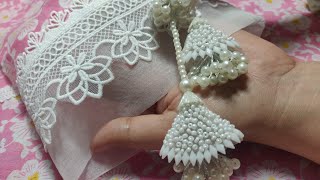 Kurti designing with organza and net lace  coord dress aneelasfunvlogs21 [upl. by Esyned73]