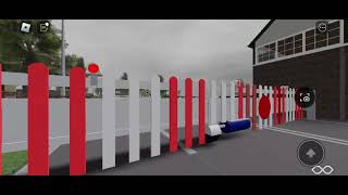 CANCELLED CLOSURE Maryhall Kelly Road Level Crossing  North Yorkshire Roblox 19092024 [upl. by Anavlis]