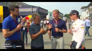 Max Verstappen “calls” Eddie Jordan a wanker [upl. by Downes630]