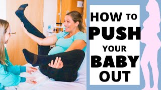 How to PUSH during labor  Best positions to push baby out [upl. by Yblocaj]