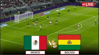 🔴México vs Bolivia EN VIVO I Amistoso Internacional 2024 I Partido EN VIVO Hoy PES 21 GAMEPLAY [upl. by Molini]