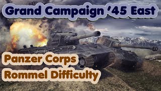 Panzer Corps 67 Goldap Grand Campaign 45 Rommel Difficulty [upl. by Anert]