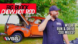 Will This 1940 BIG BLOCK Hot Rod RUN AND DRIVE Home [upl. by Tyson380]