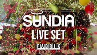 SUNDIA LIVE SET by WE Party  FABRIK Madrid [upl. by Eniarrol711]