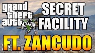 GTA 5  quotSECRETquot Underground Lab In Fort Zancudo Part Of The quotJet Packquot Easter Egg GTA V [upl. by Mahmud617]